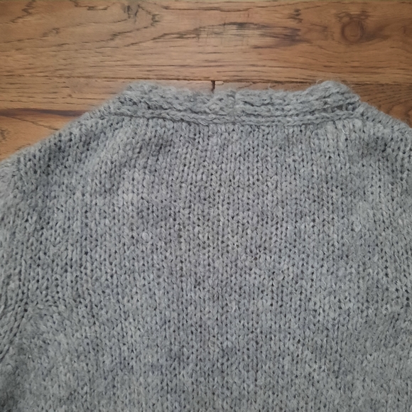 Mohair Blend Open Front Cardigan - Picture 8 of 16
